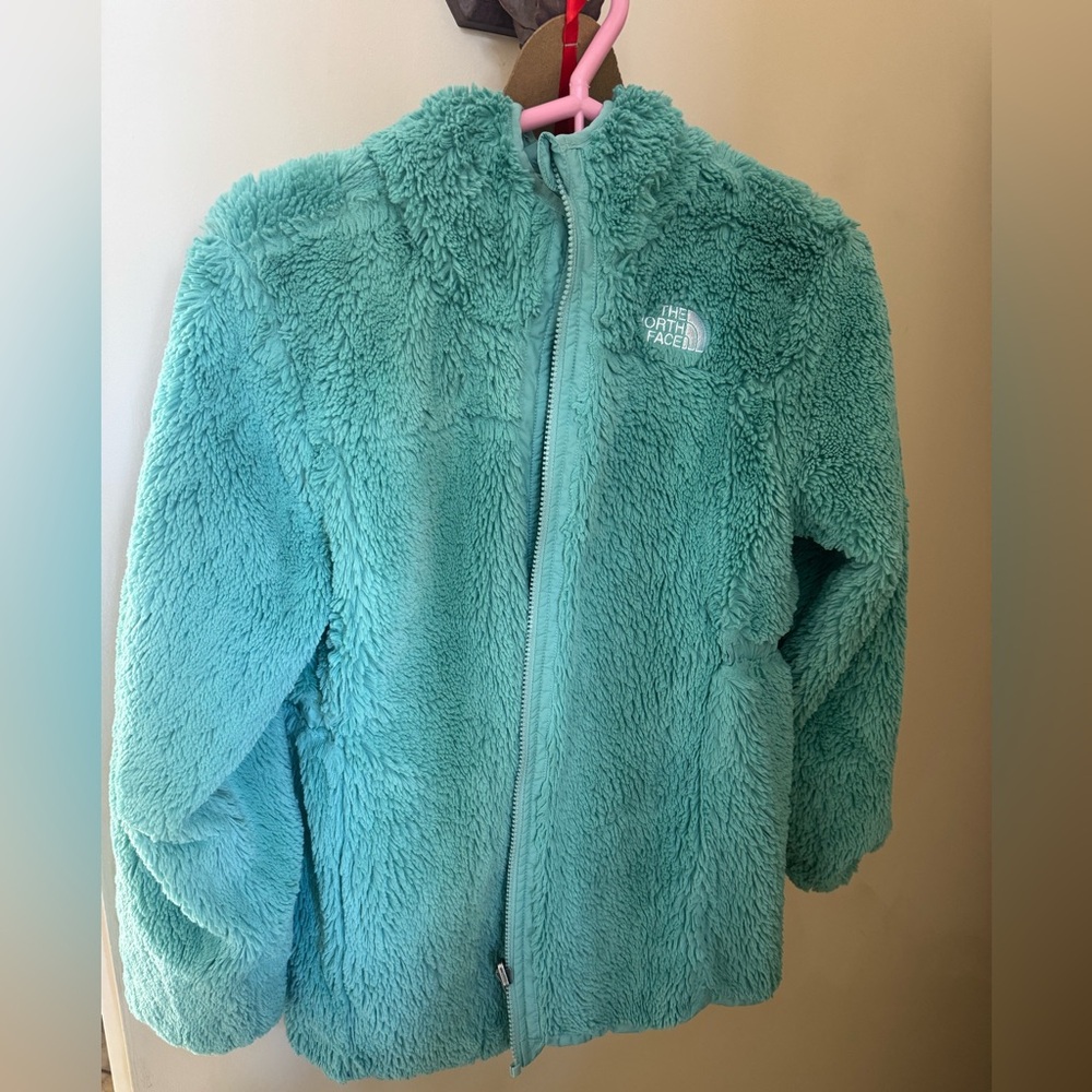 The North Face Aqua Jacket Girls’ Reversible Perrito Hooded Jacket